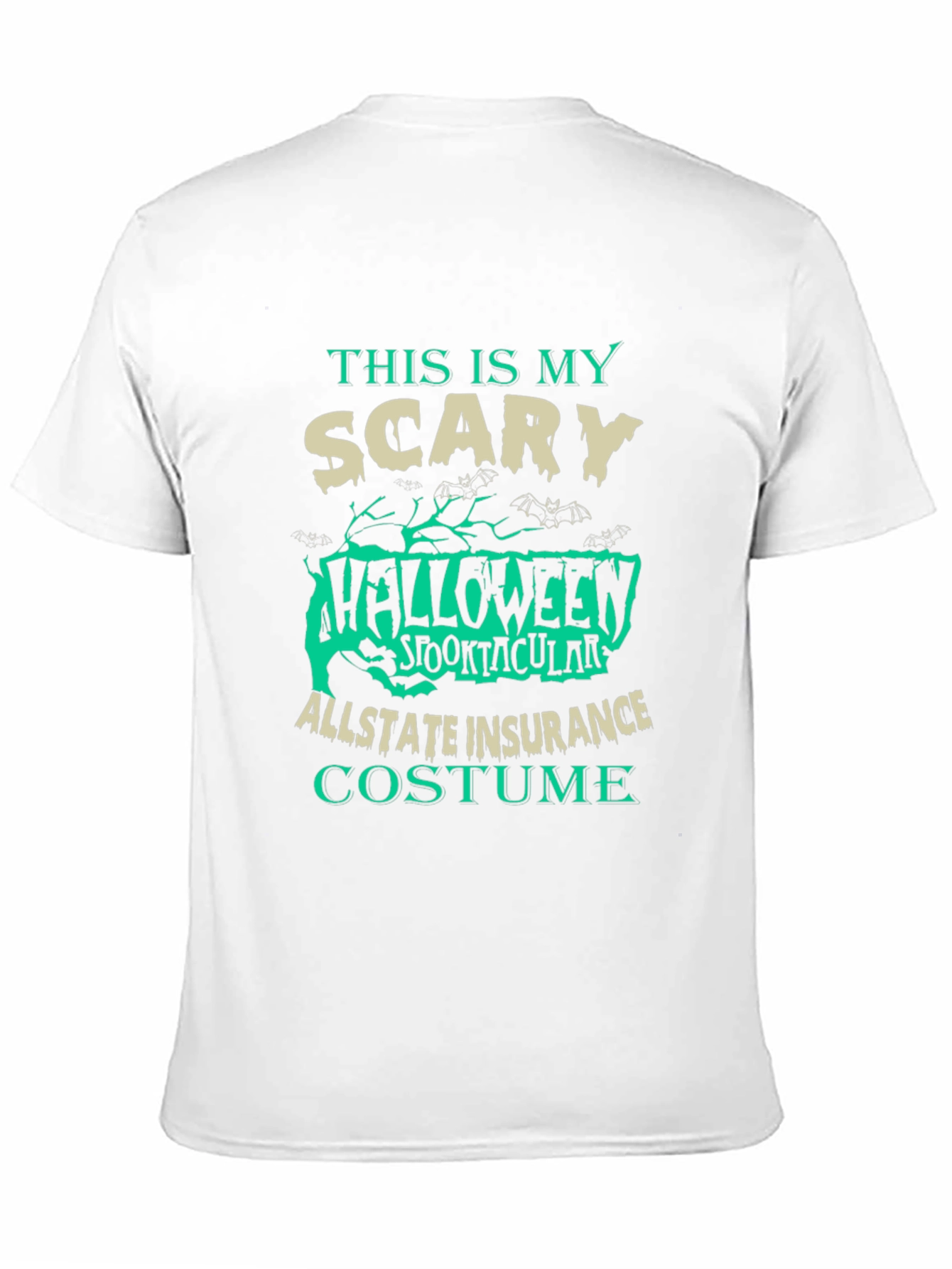 Scary Halloween Allstate Insurance Costume T-Shirt