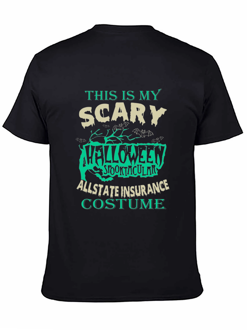 Scary Halloween Allstate Insurance Costume T-Shirt