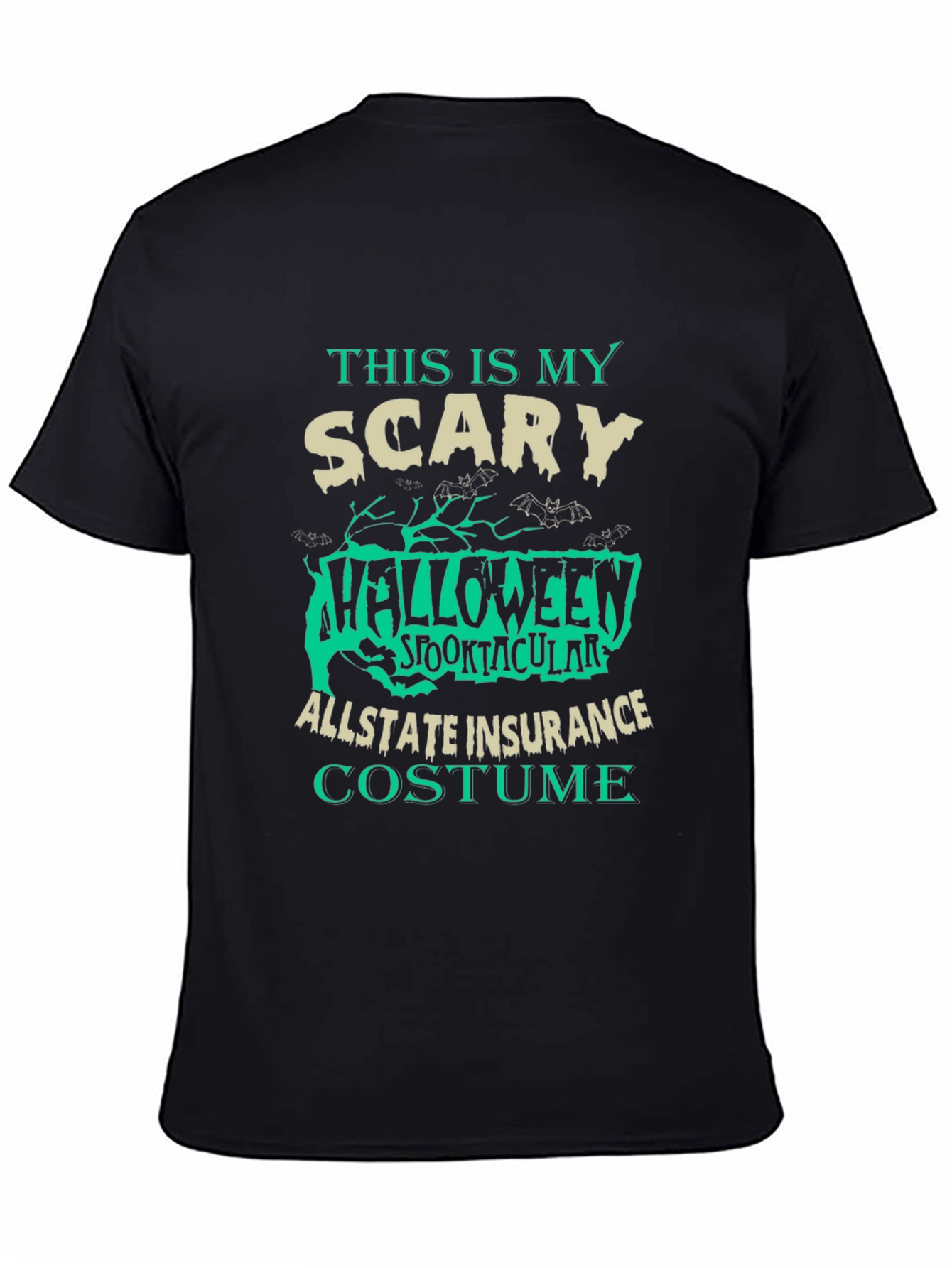 Scary Halloween Allstate Insurance Costume T-Shirt