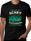 Scary Halloween Allstate Insurance Costume T-Shirt
