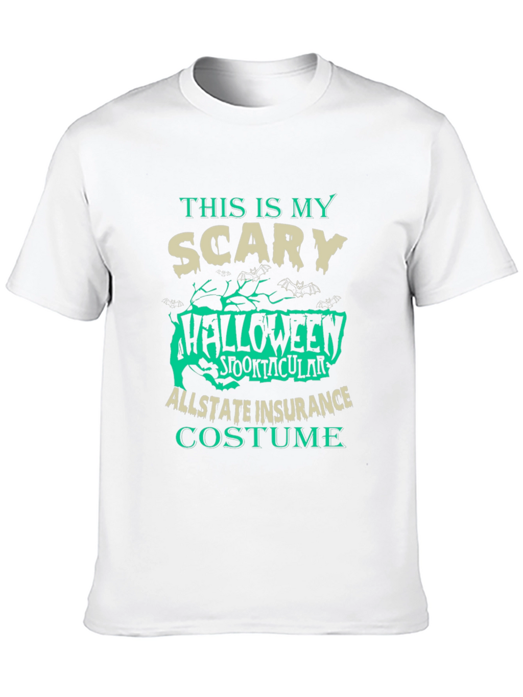 Scary Halloween Allstate Insurance Costume T-Shirt