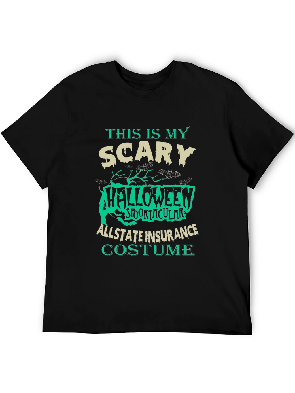 Scary Halloween Allstate Insurance Costume T-Shirt