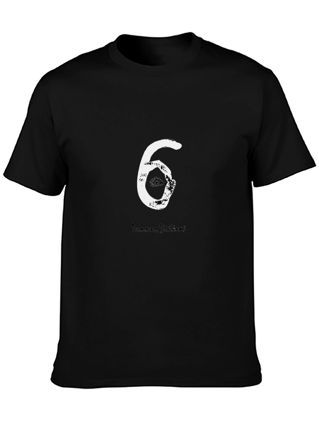 Summer Sixteen Tee - Black Cotton Graphic T-Shirt