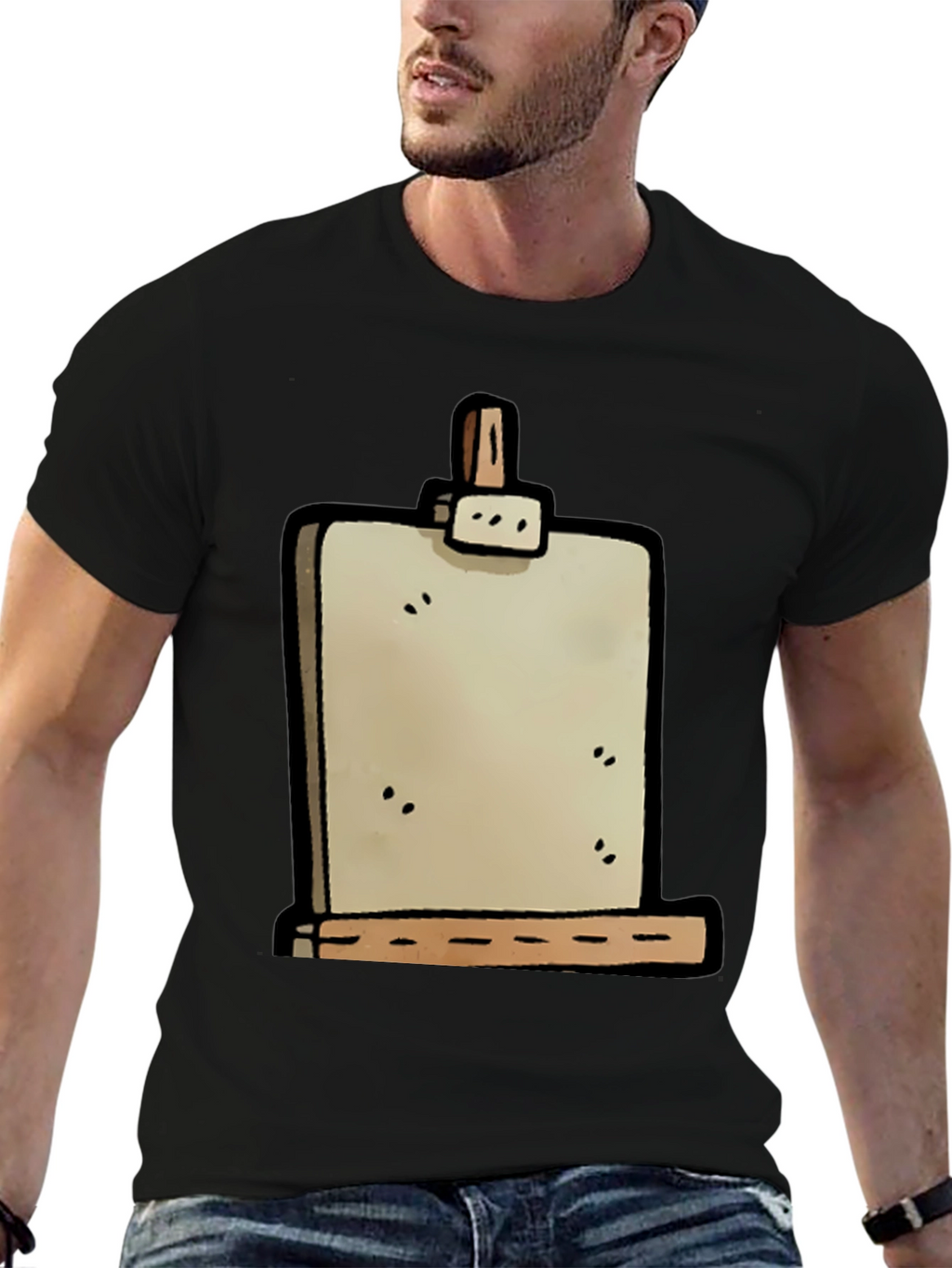 Cartoon Clipboard Graphic Tee