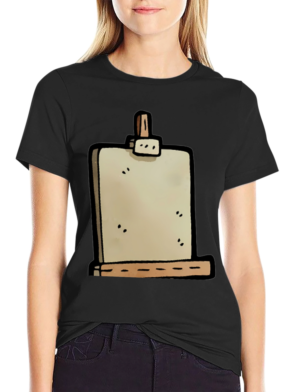 Cartoon Clipboard Graphic Tee