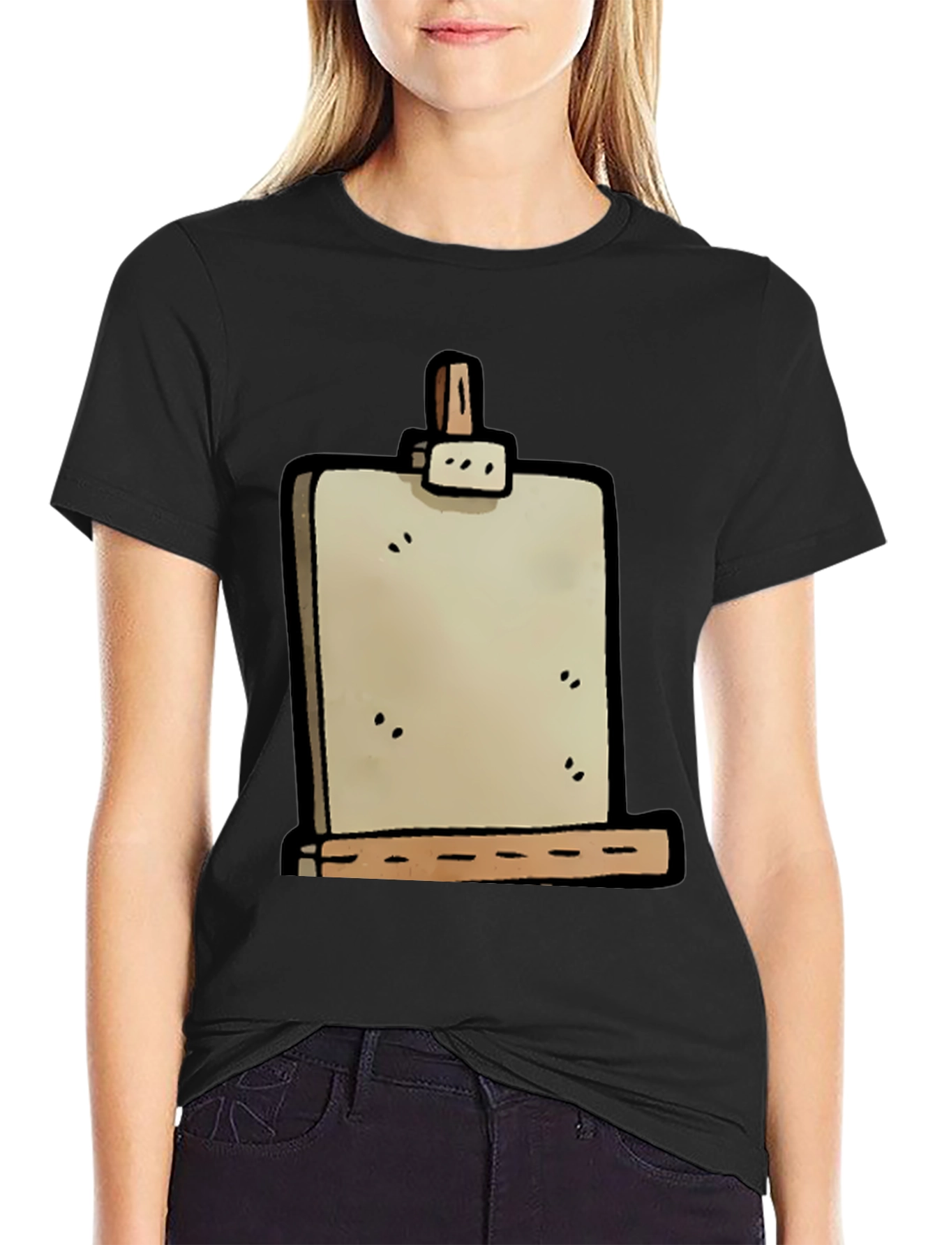 Cartoon Clipboard Graphic Tee
