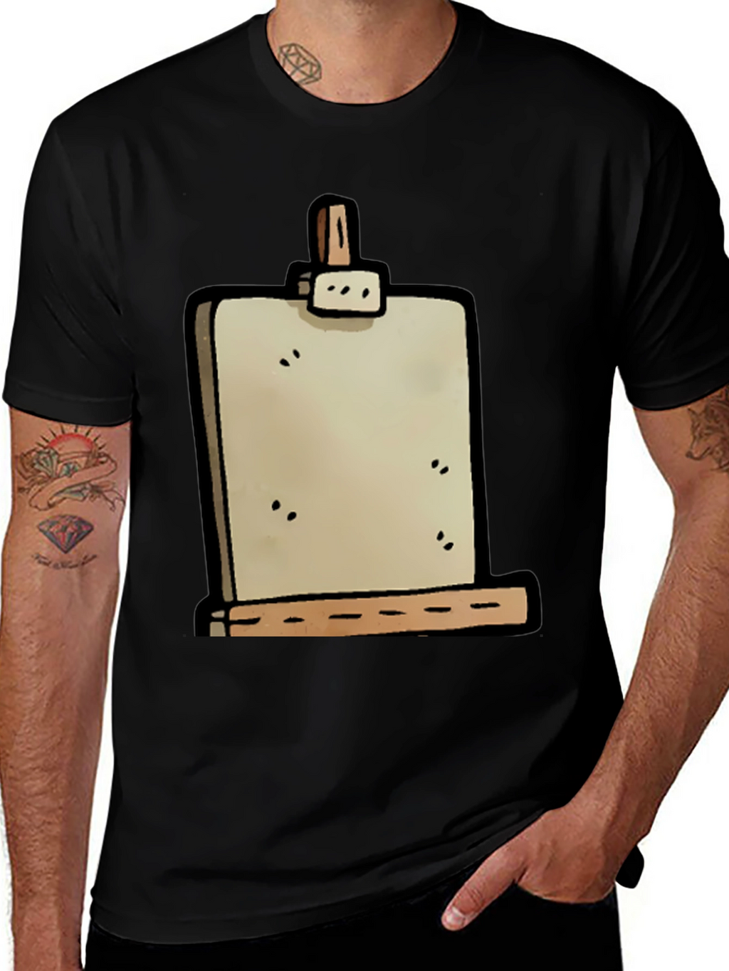 Cartoon Clipboard Graphic Tee