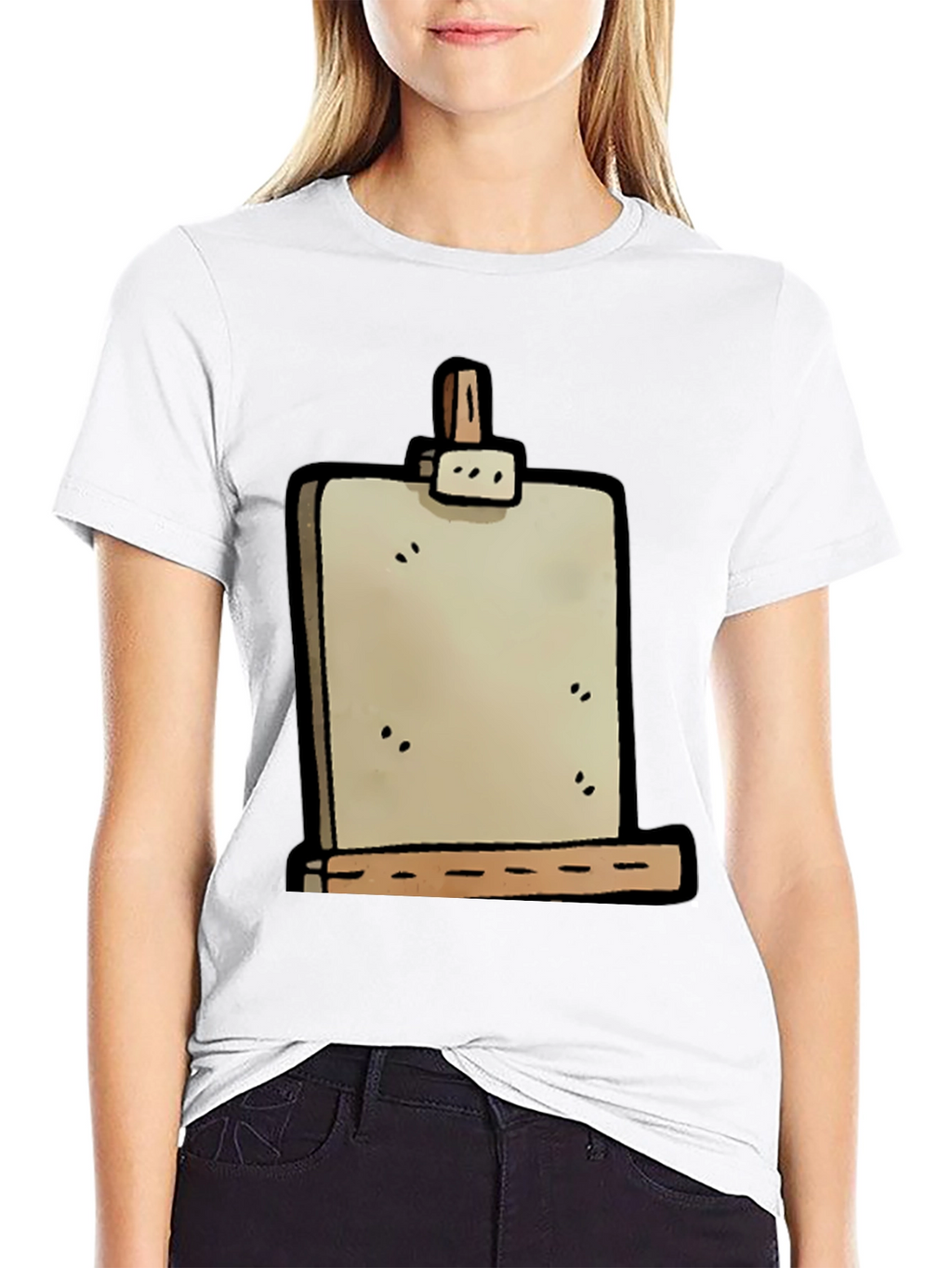 Cartoon Clipboard Graphic Tee