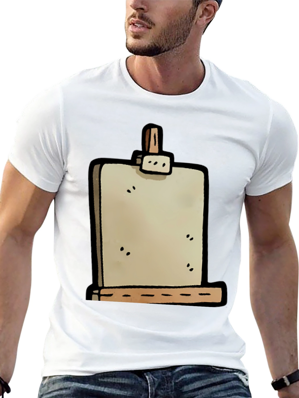 Cartoon Clipboard Graphic Tee