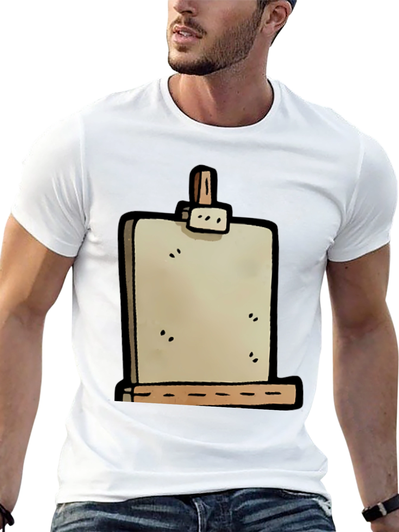 Cartoon Clipboard Graphic Tee