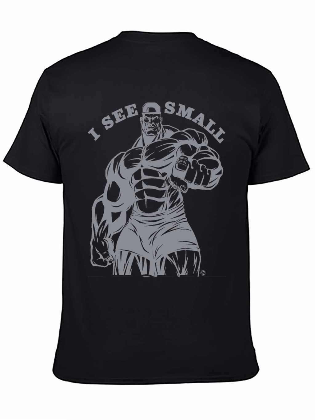 I See Small Funny Gym T-Shirt Bodybuilding Gift