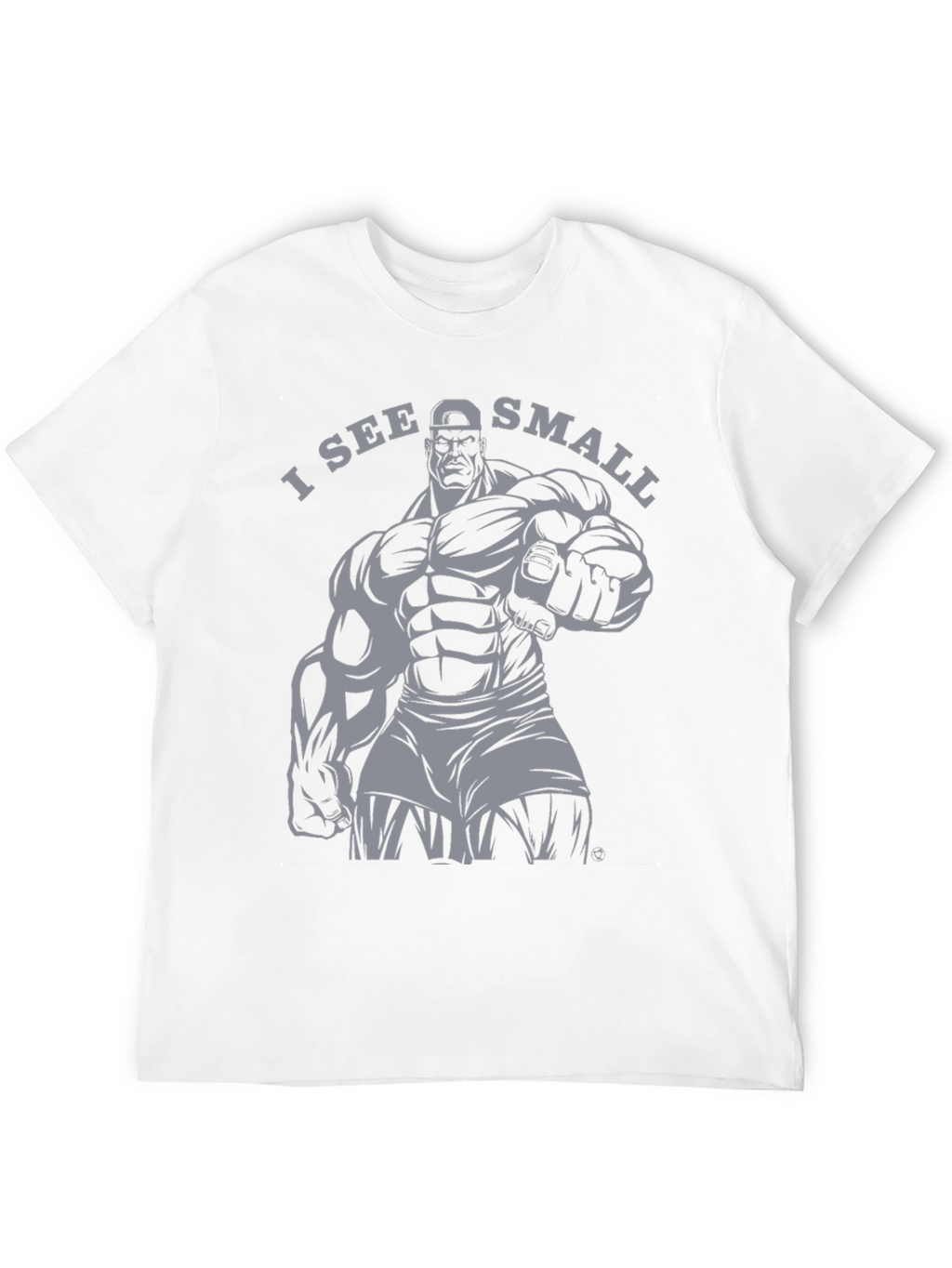 I See Small Funny Gym T-Shirt Bodybuilding Gift