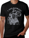I See Small Funny Gym T-Shirt Bodybuilding Gift