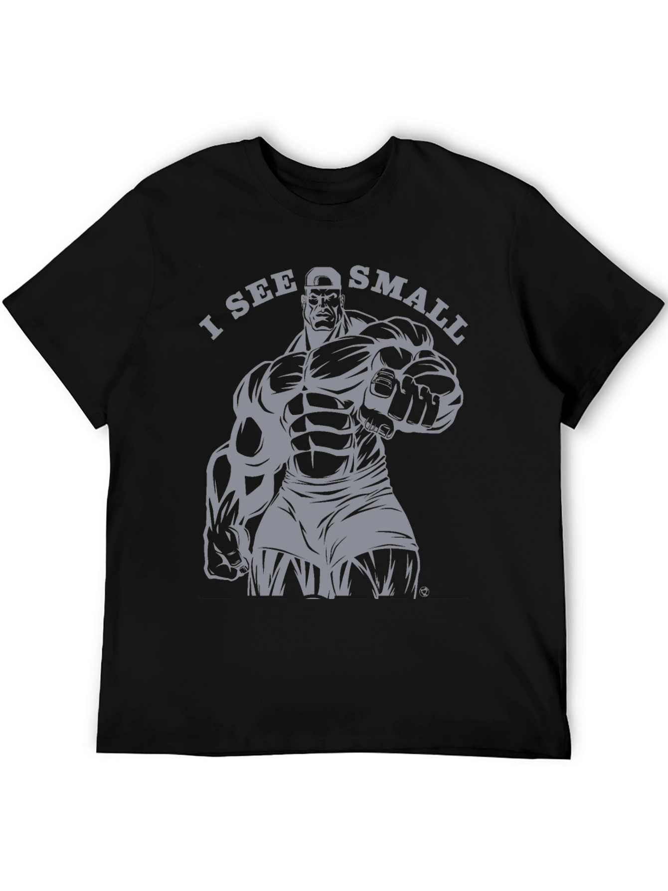 I See Small Funny Gym T-Shirt Bodybuilding Gift