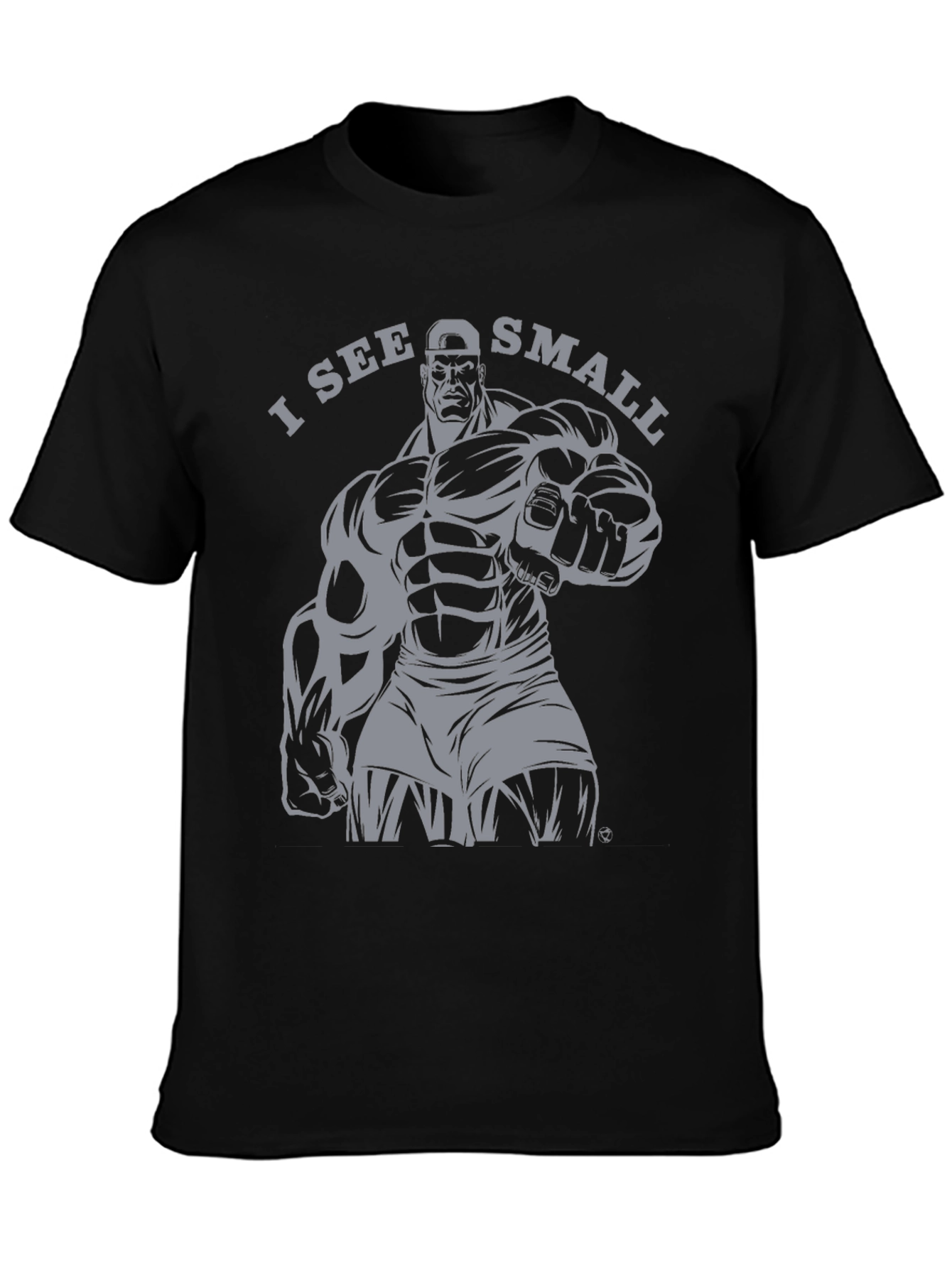 I See Small Funny Gym T-Shirt Bodybuilding Gift
