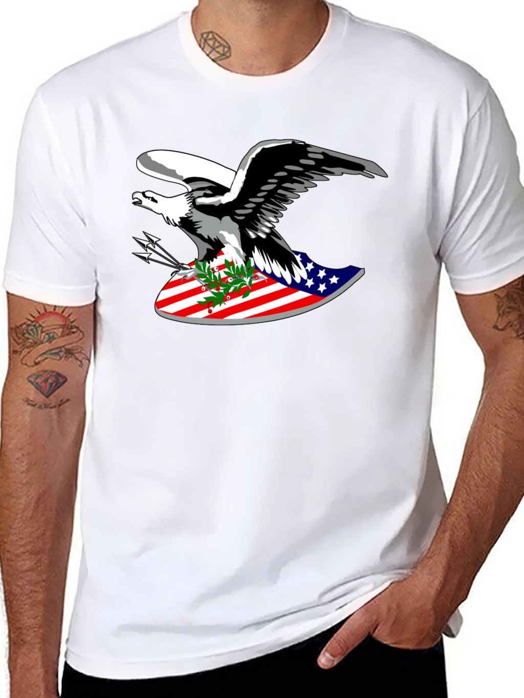 American Eagle Graphic Tee - Patriotic T-Shirt