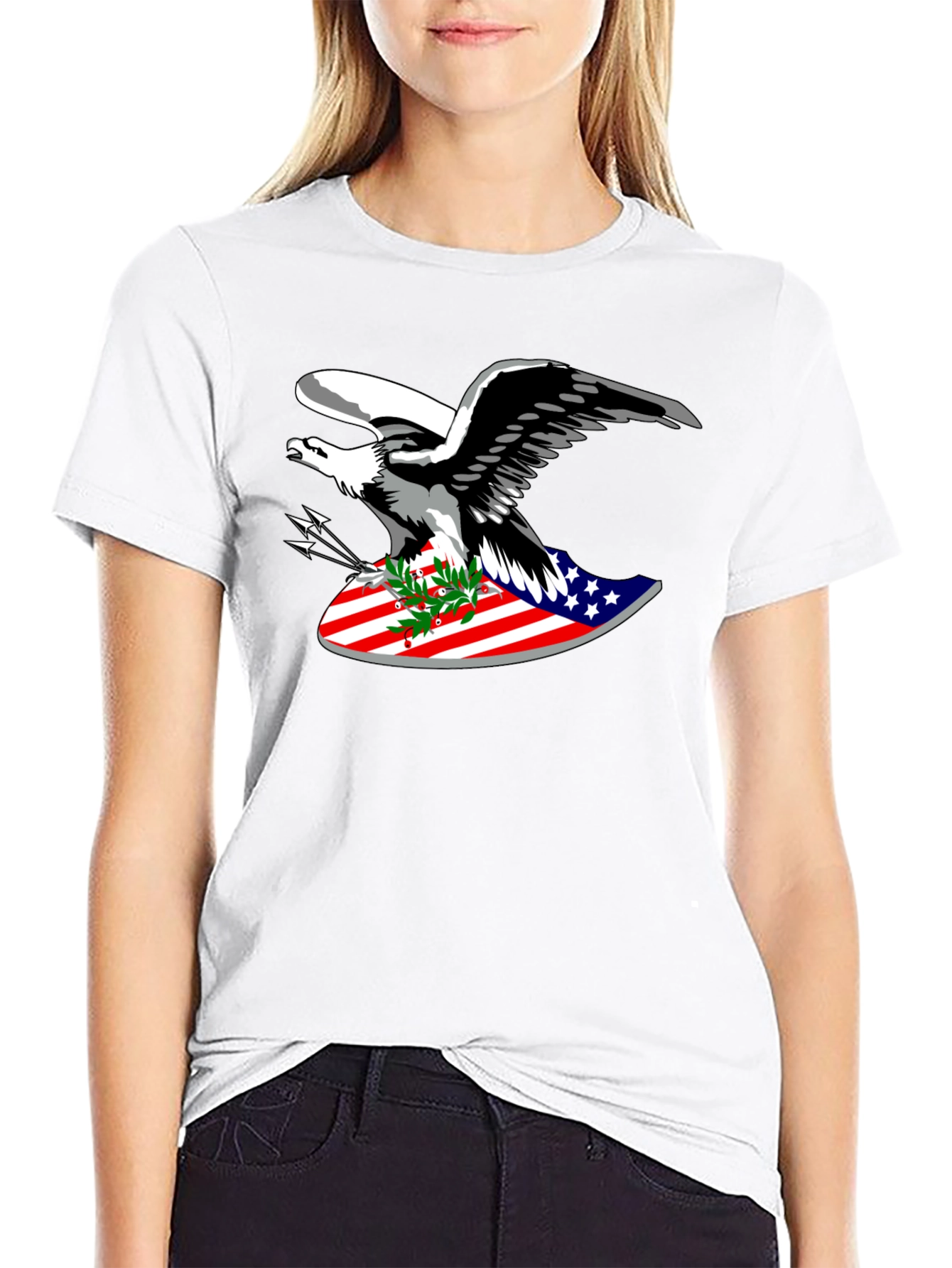 American Eagle Graphic Tee - Patriotic T-Shirt