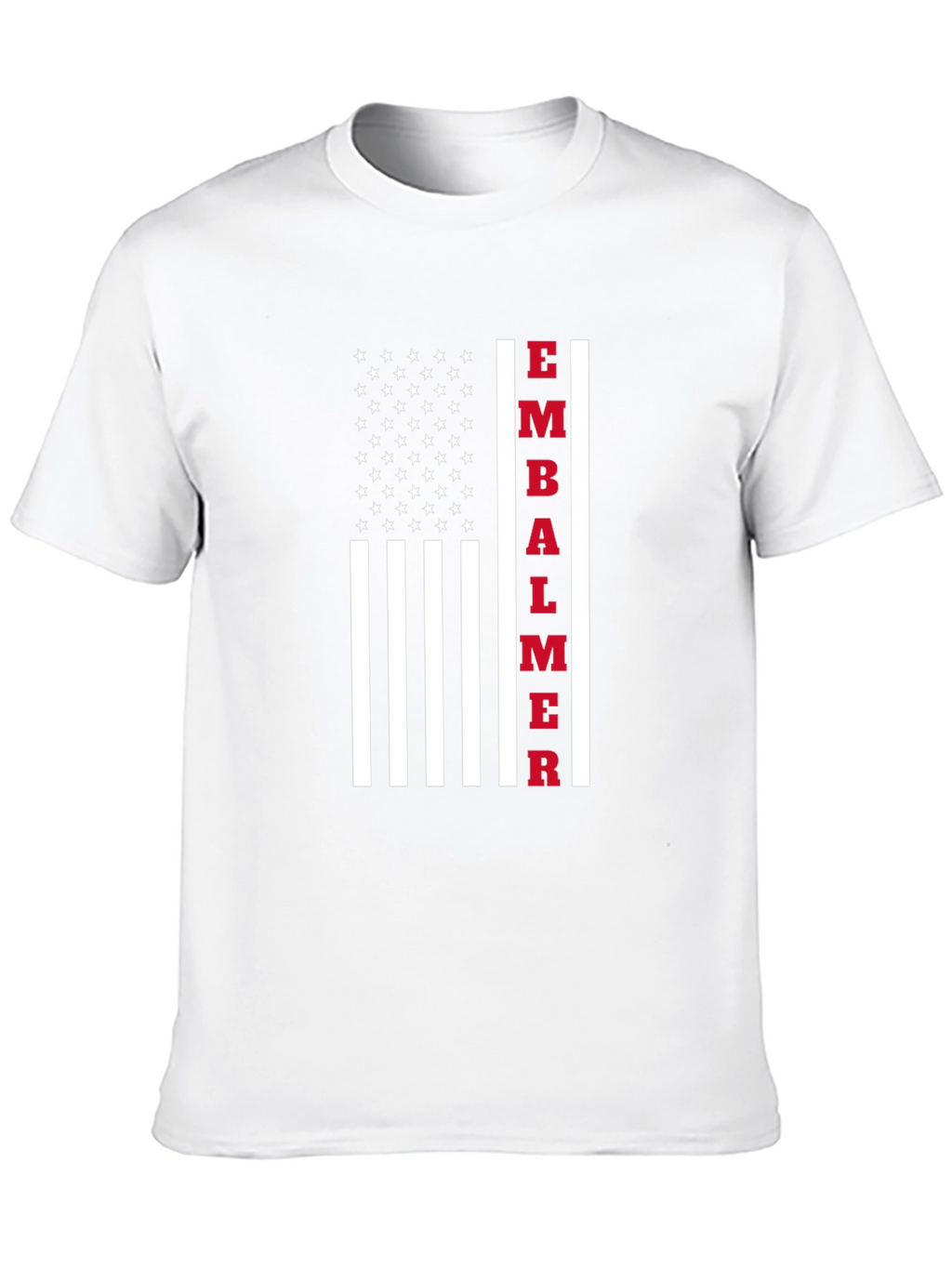 Embalmer American Flag Graphic T-Shirt