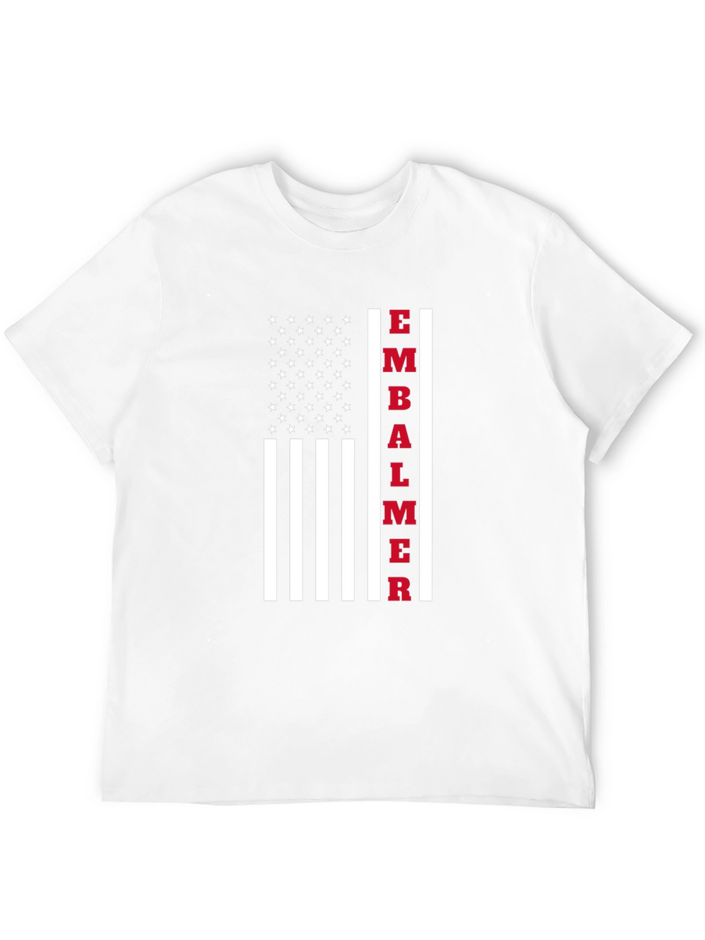 Embalmer American Flag Graphic T-Shirt