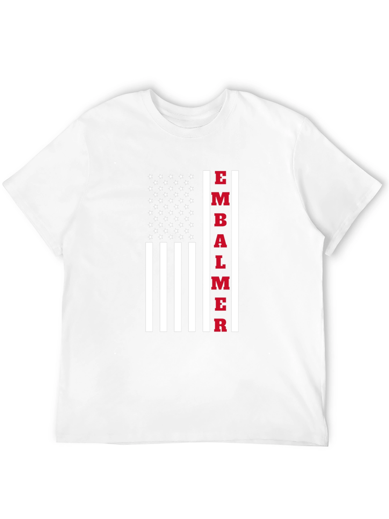 Embalmer American Flag Graphic T-Shirt