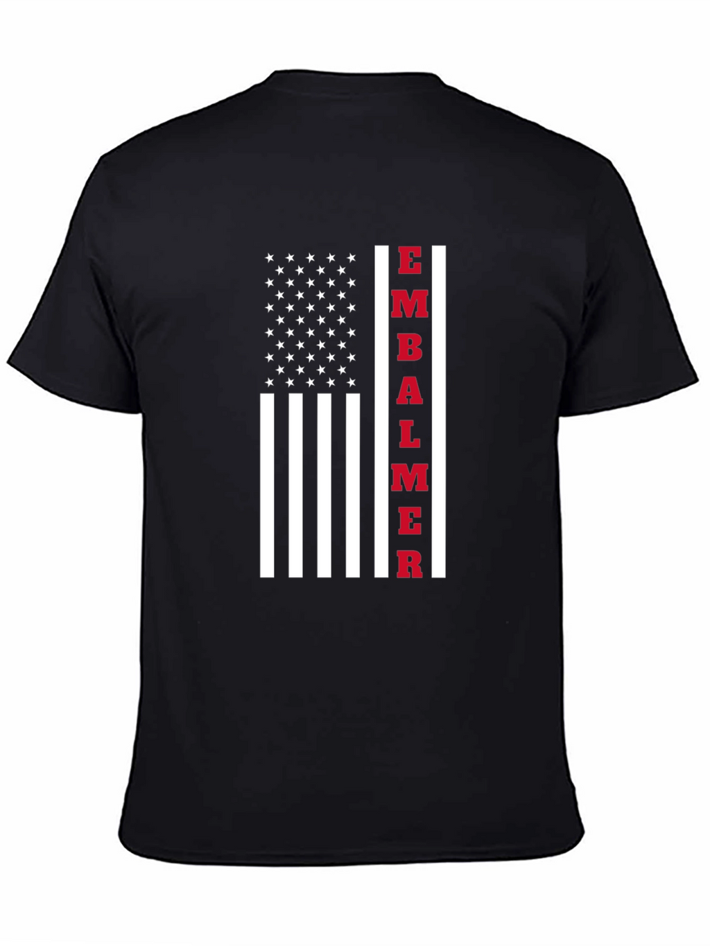 Embalmer American Flag Graphic T-Shirt