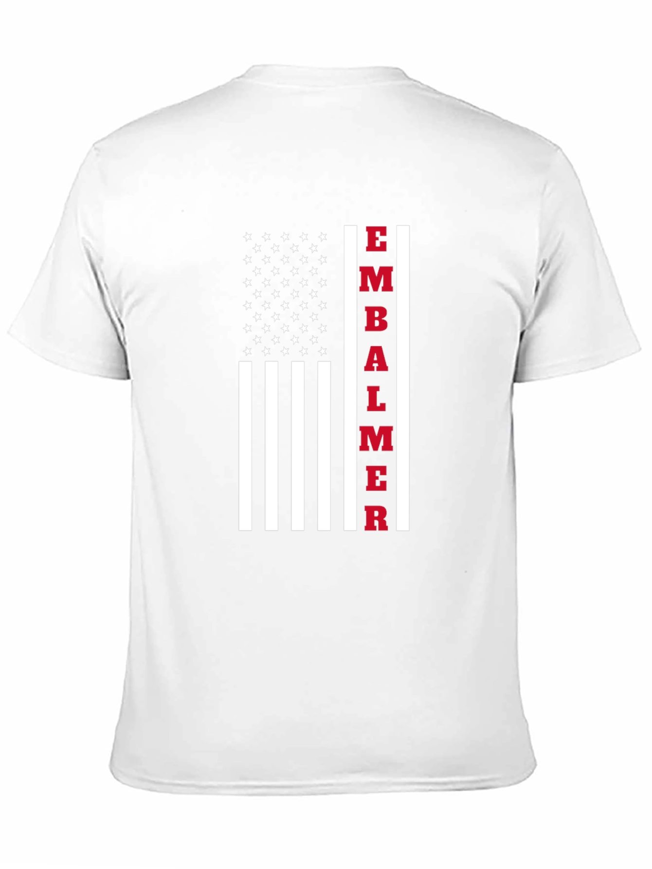 Embalmer American Flag Graphic T-Shirt