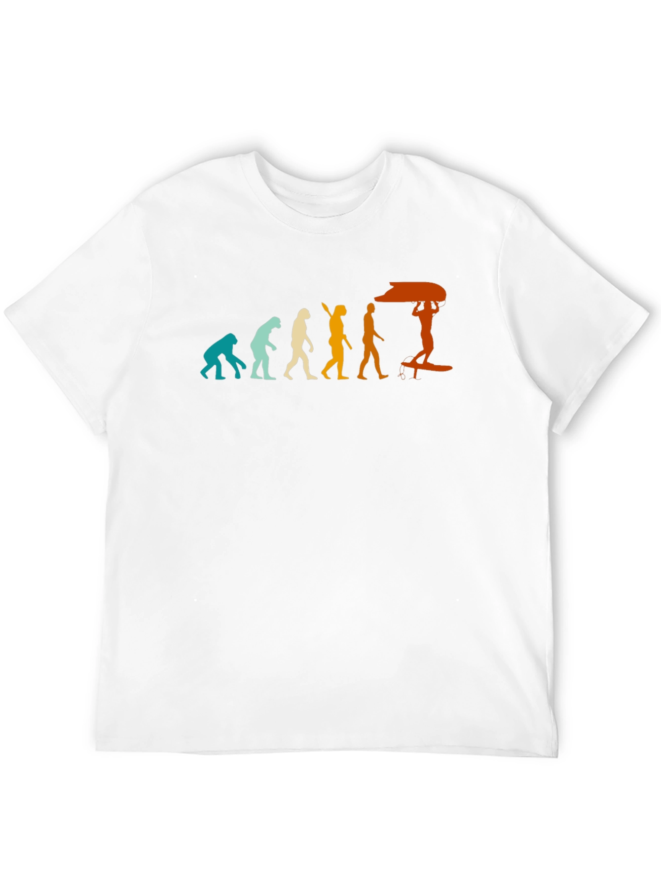 Evolution of Surfing Graphic T-Shirt