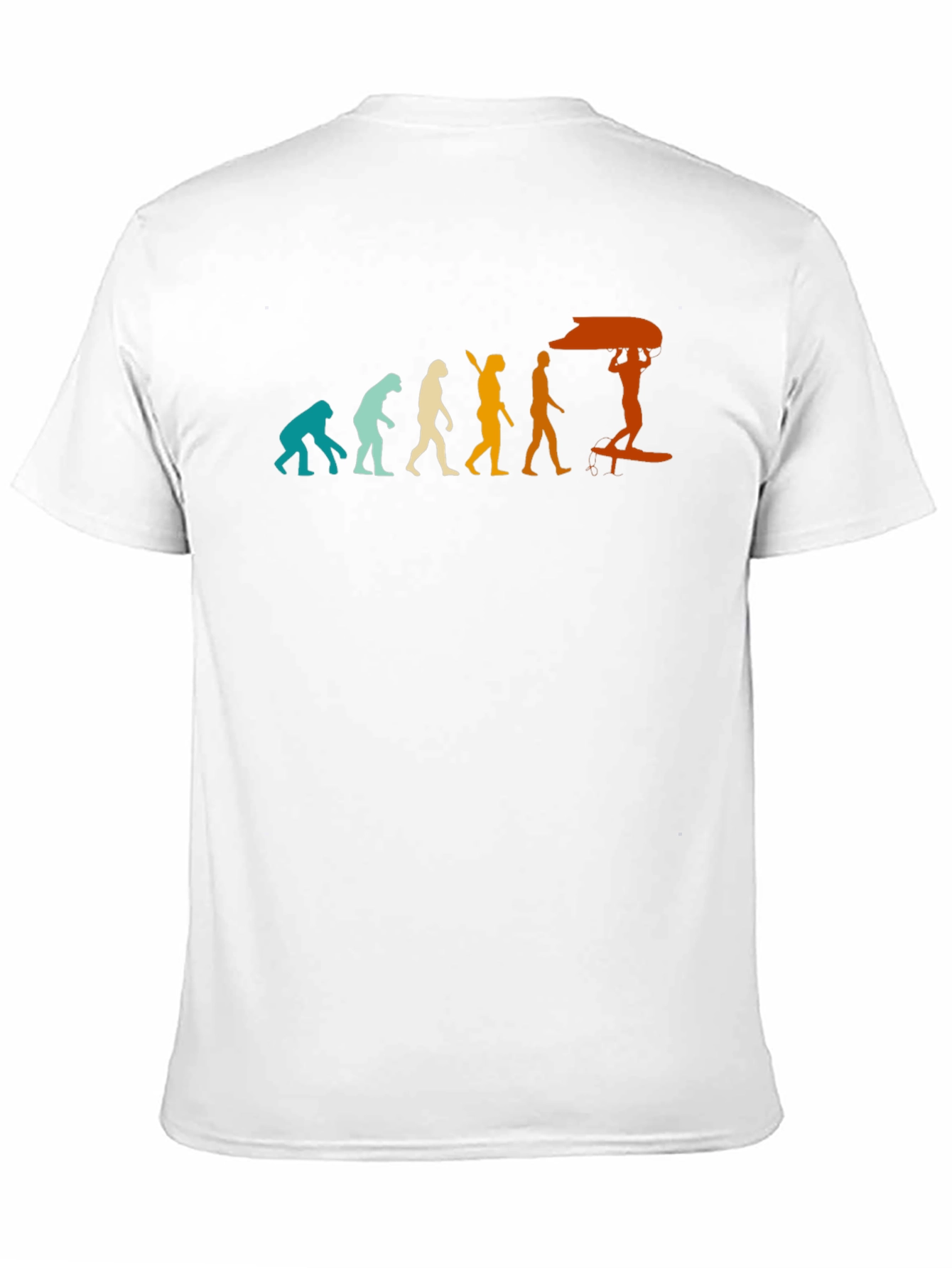 Evolution of Surfing Graphic T-Shirt