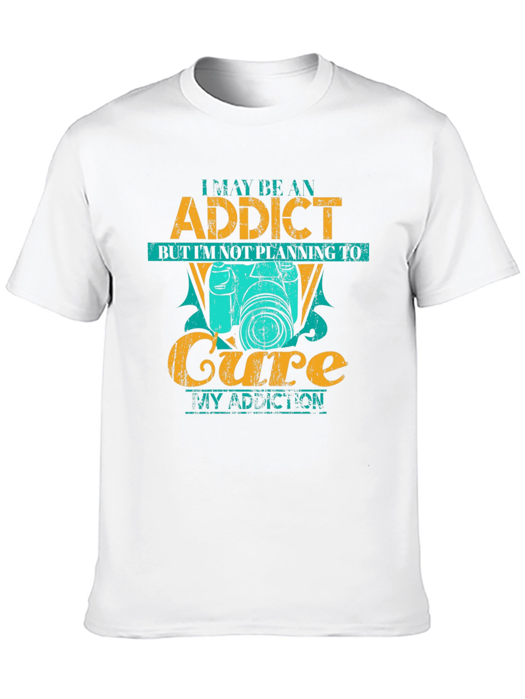 Photographer Addict Black T-Shirt