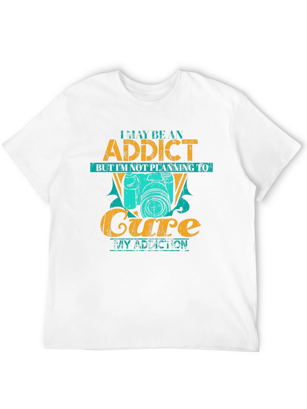 Photographer Addict Black T-Shirt