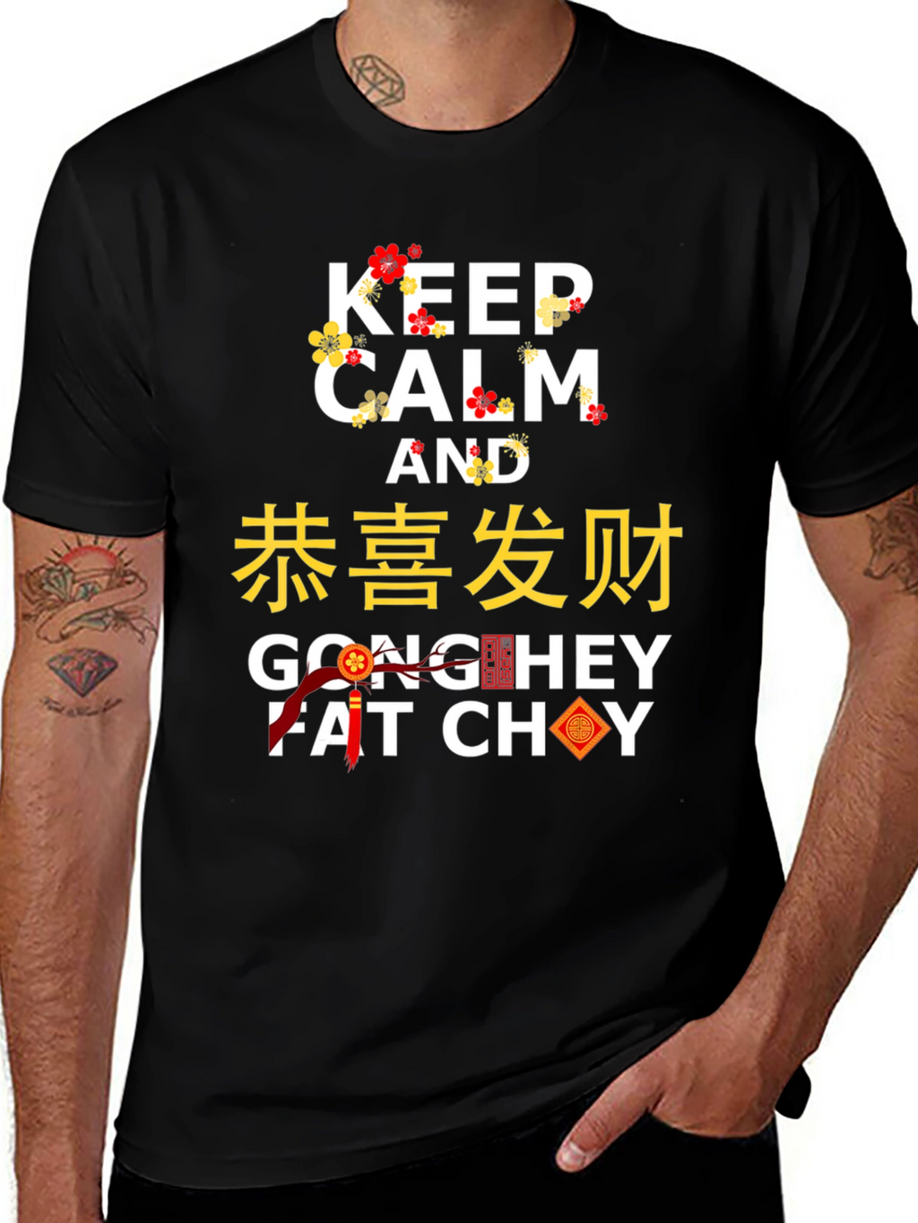 Keep Calm and Gong Hey Fat Choy T-Shirt