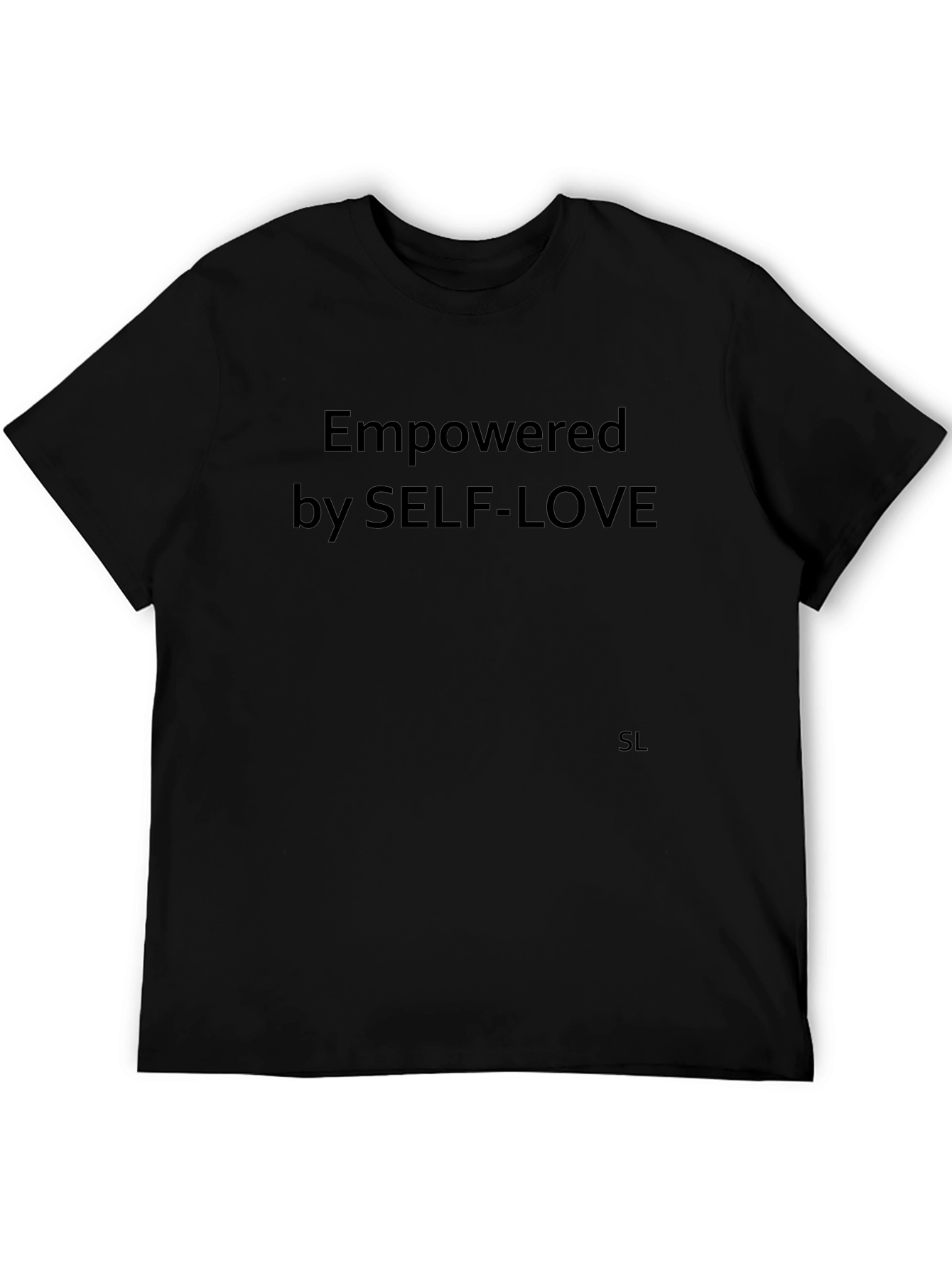 Empowered by Self-Love Black T-Shirt