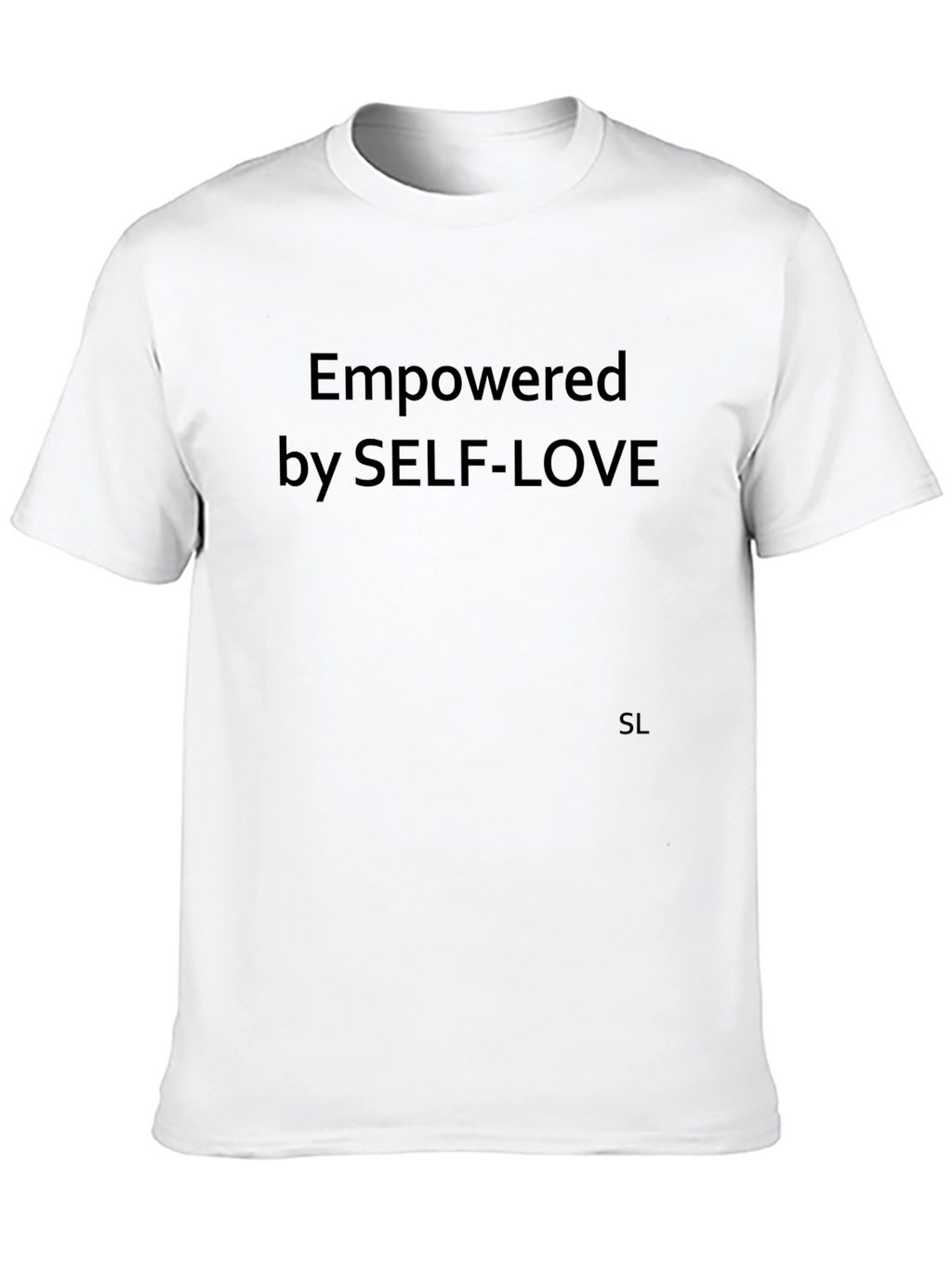 Empowered by Self-Love Black T-Shirt