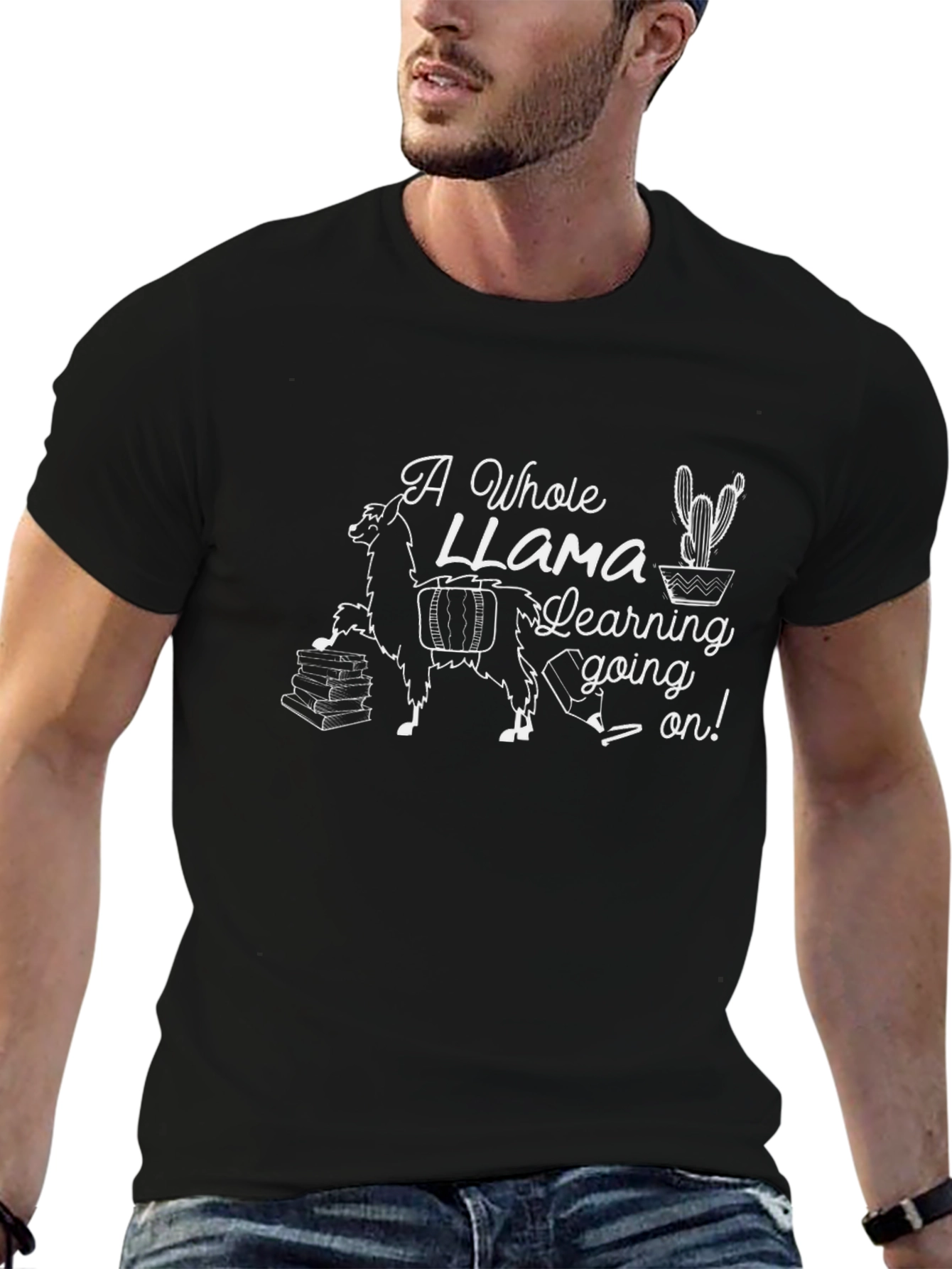 A Whole Llama Learning On! T-Shirt