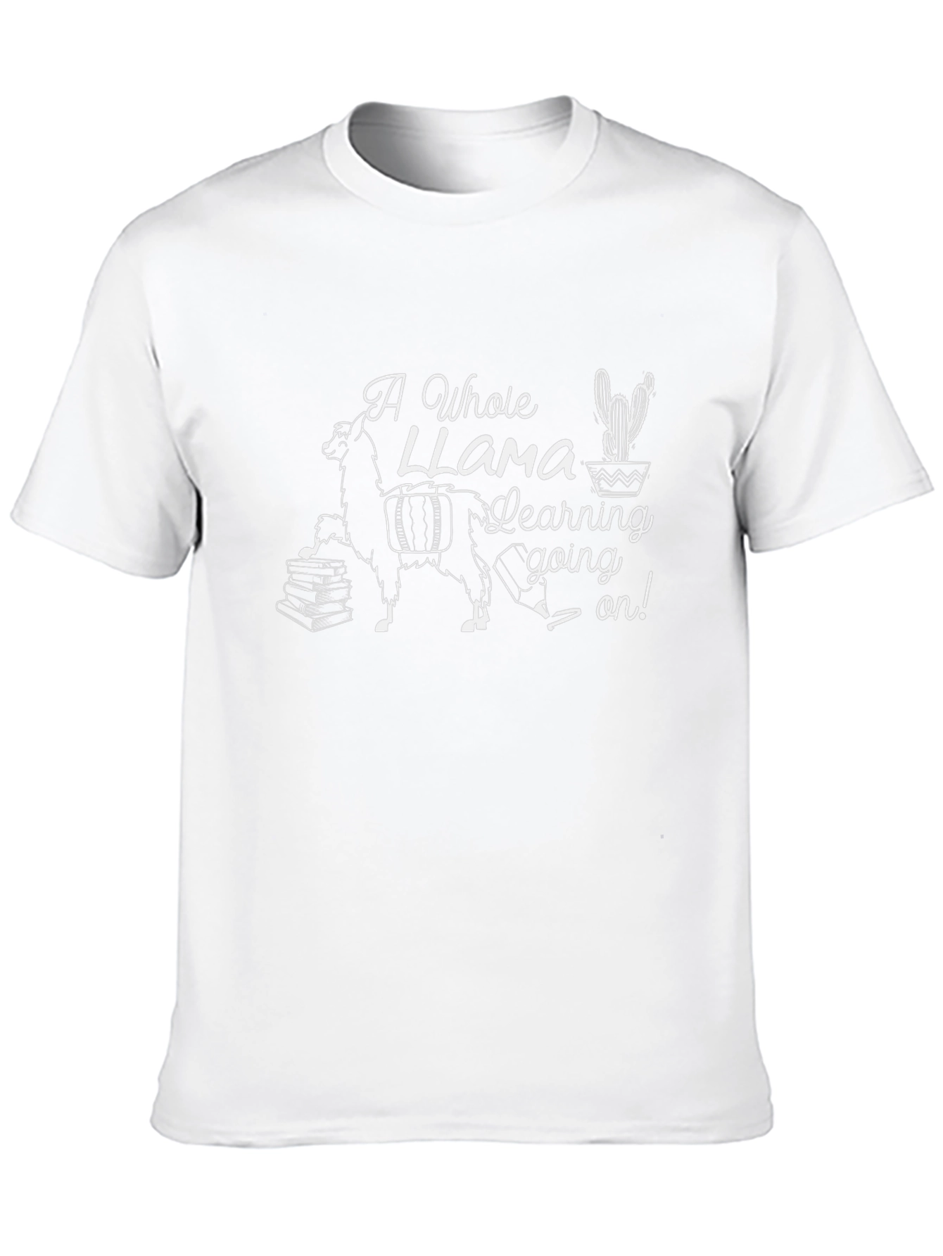 A Whole Llama Learning On! T-Shirt