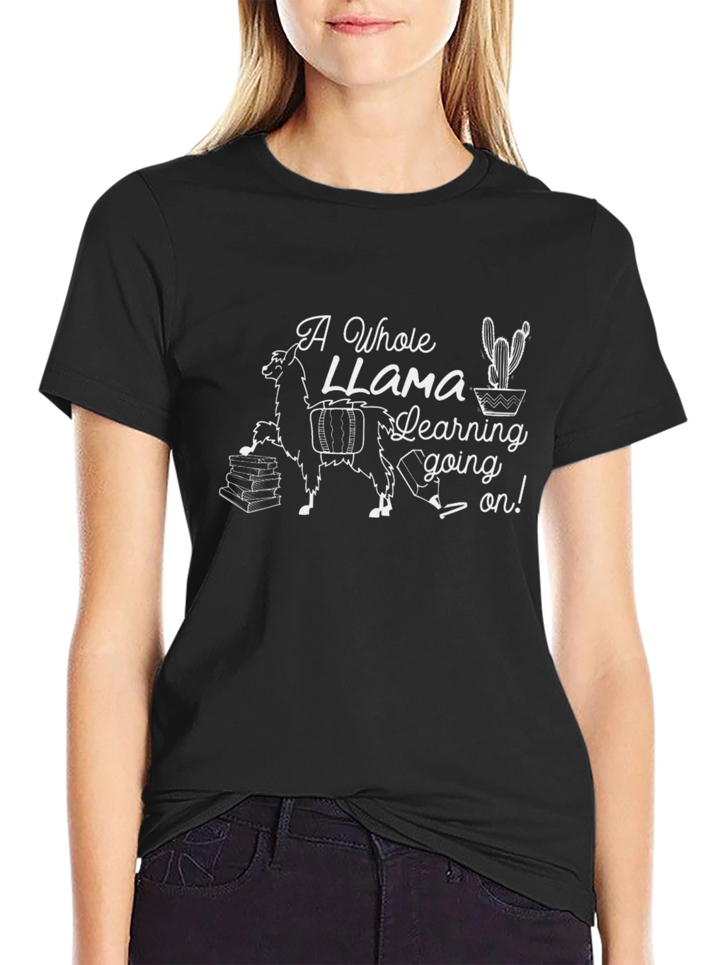 A Whole Llama Learning On! T-Shirt