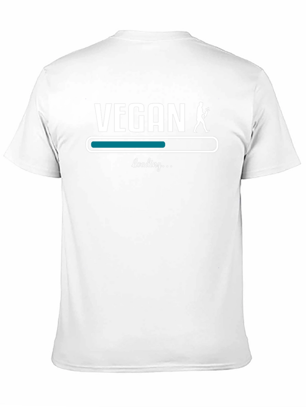 Vegan Loading Funny Graphic T-Shirt