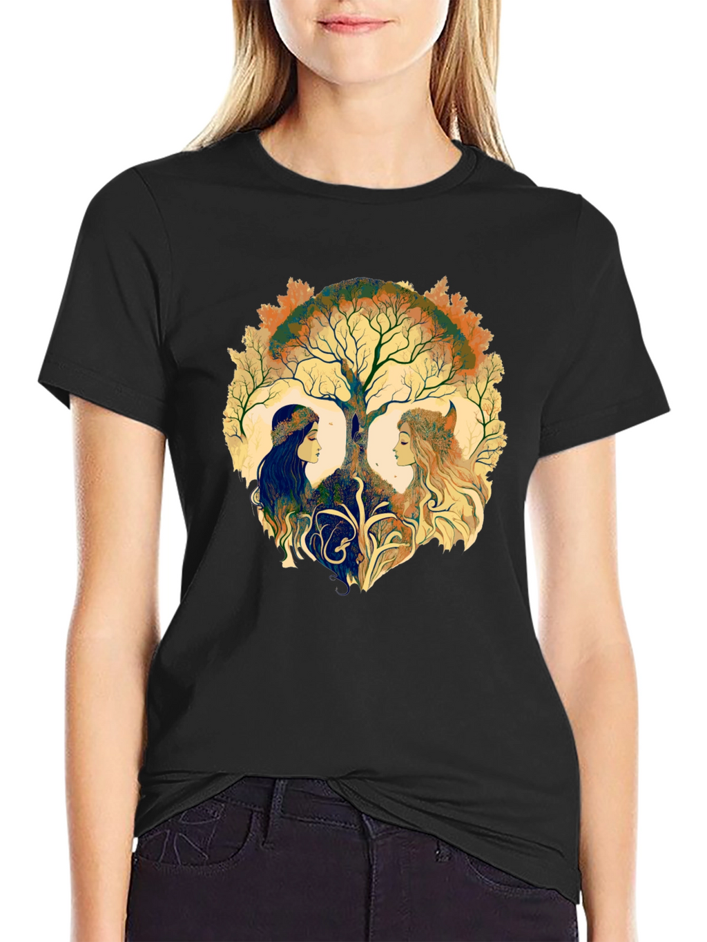 Yggdrasil Womens T-Shirt - Tree of Life