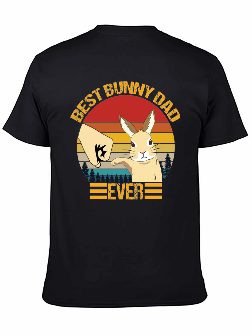 Best Bunny Dad Ever T-Shirt - Fathers Day