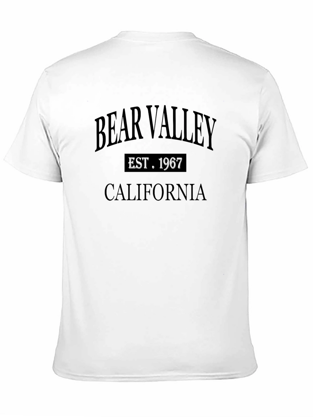 Bear Valley California T-Shirt - Est. 1967