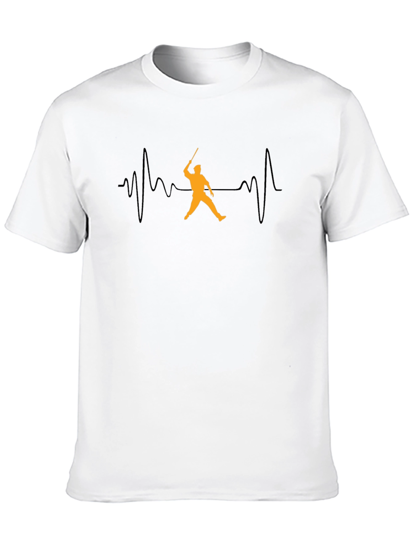 Cricket Heartbeat T-Shirt - Passion for the Game