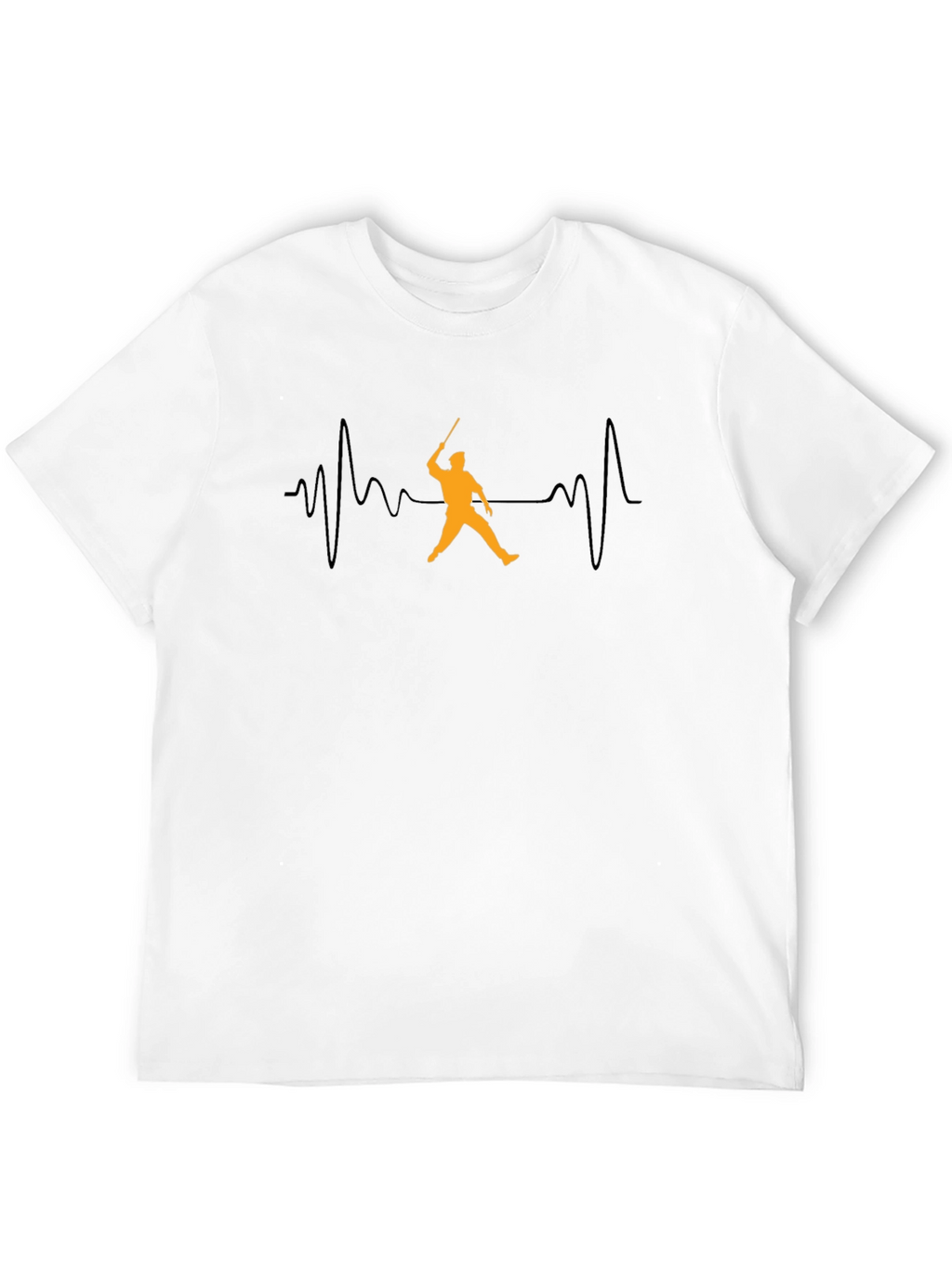 Cricket Heartbeat T-Shirt - Passion for the Game