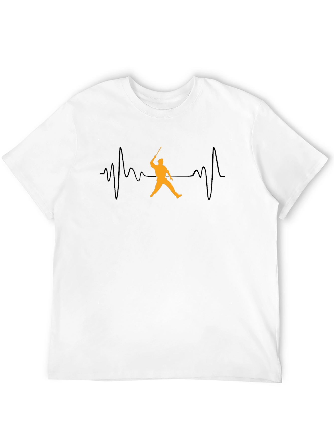 Cricket Heartbeat T-Shirt - Passion for the Game