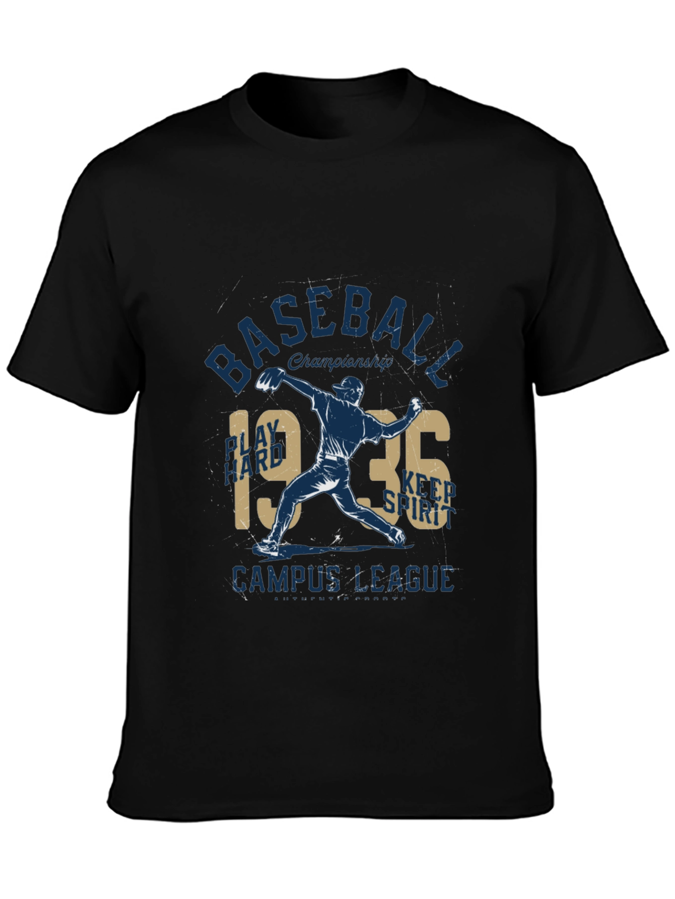 Vintage Baseball Graphic T-Shirt