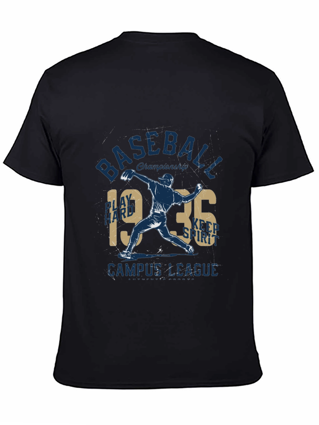Vintage Baseball Graphic T-Shirt