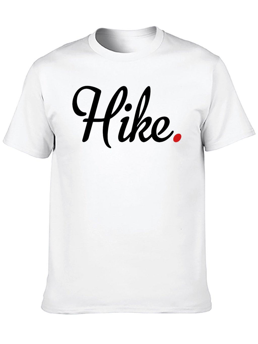 Hike Graphic Tee - Black Casual T-Shirt