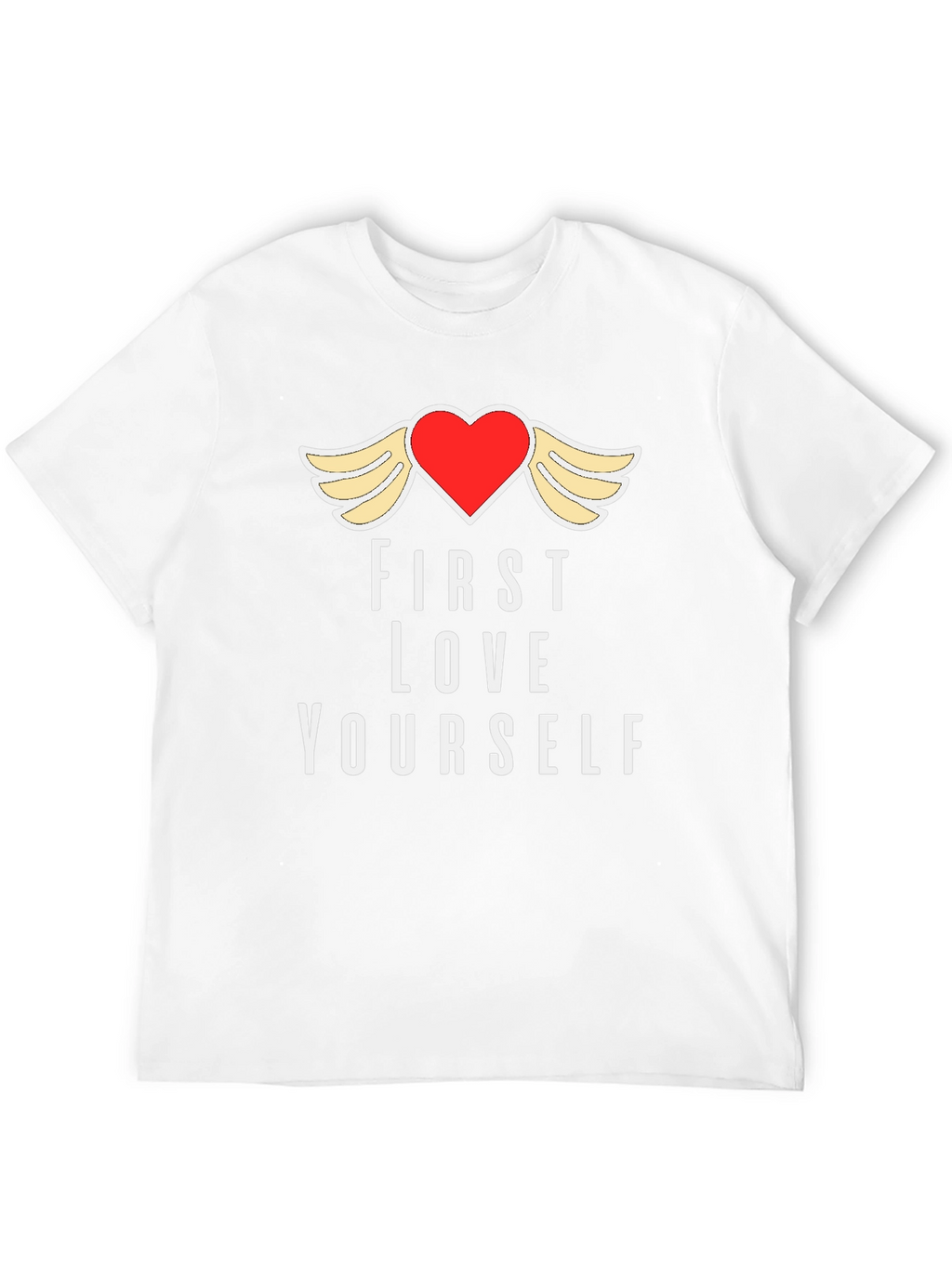 First Love Yourself Graphic Tee - Black T-Shirt