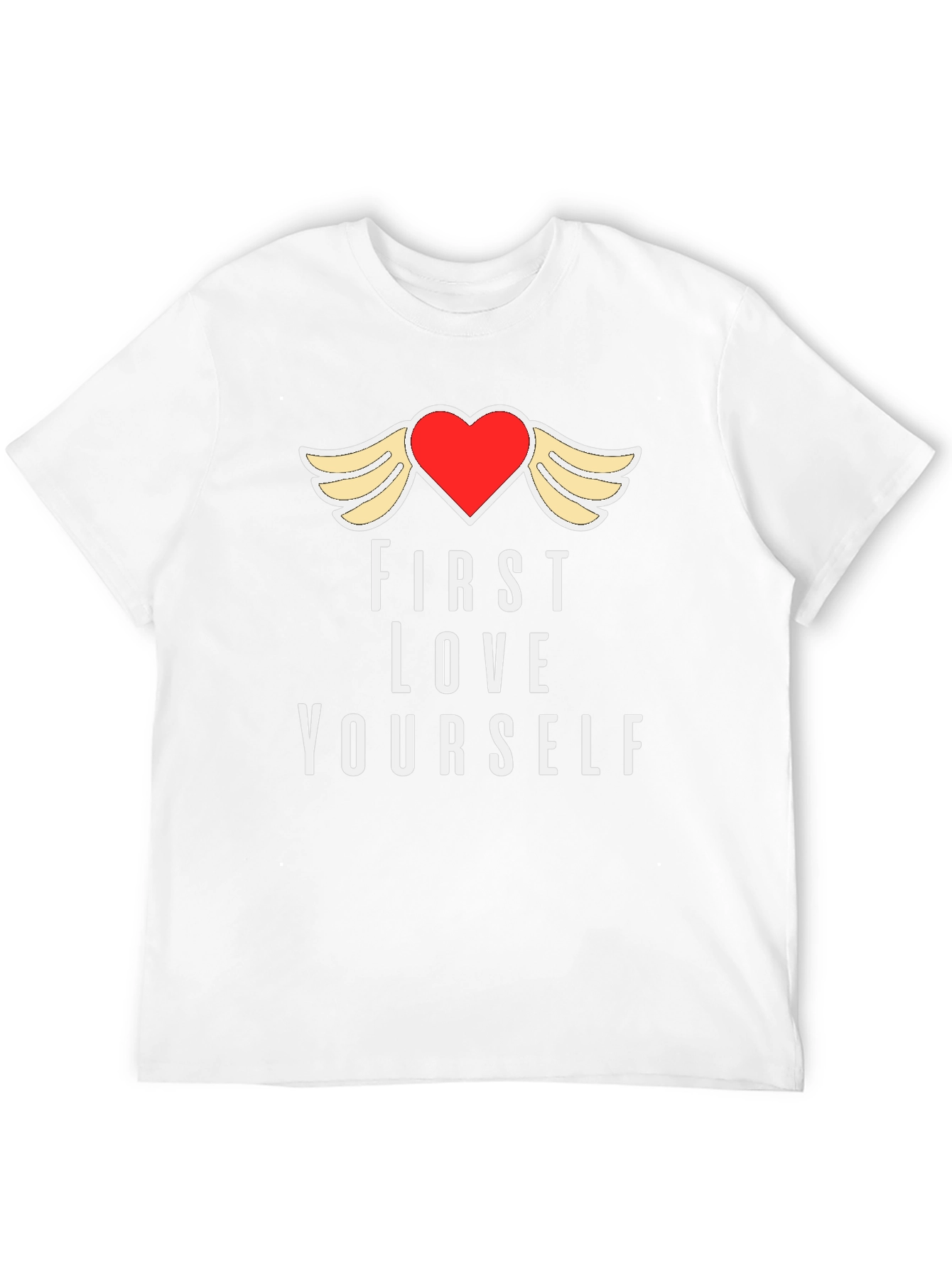 First Love Yourself Graphic Tee - Black T-Shirt
