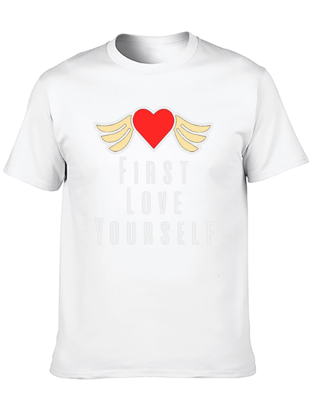 First Love Yourself Graphic Tee - Black T-Shirt