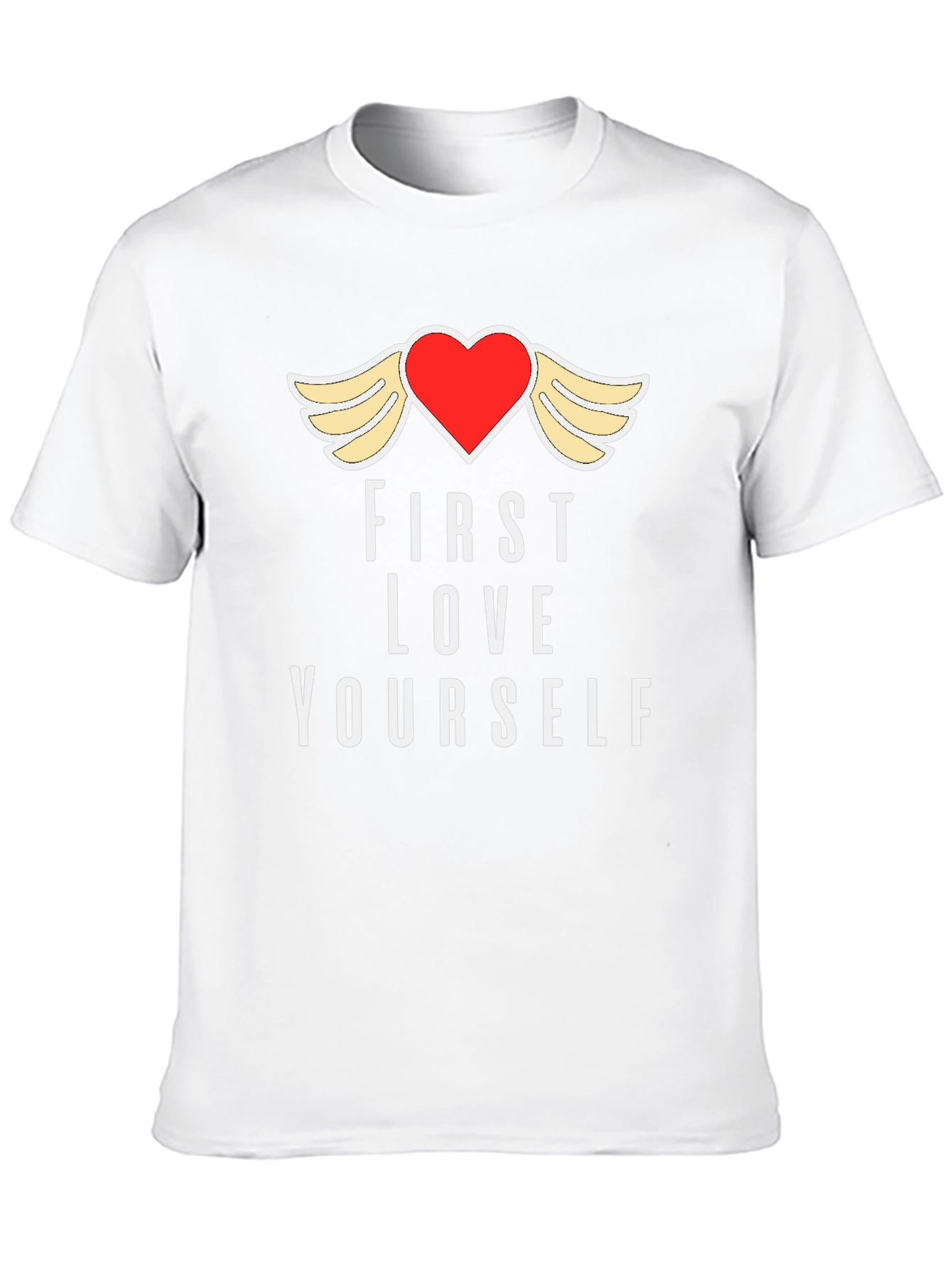 First Love Yourself Graphic Tee - Black T-Shirt
